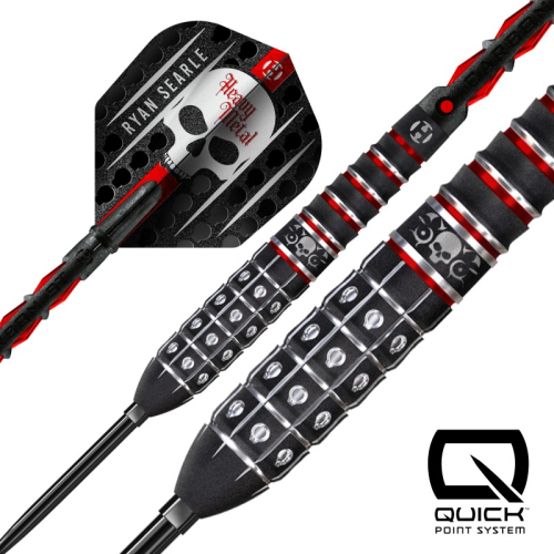 Preview: Harrows RYAN SEARLE Series 3 QUICK Point Steeldart-Set 32 Gramm